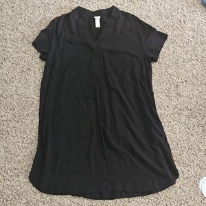 H&M Classic Black Midi Dress